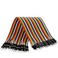 AZDelivery Kit Cables de Puente Jumper Wire 40 piezas 20 cm M2M pines macho macho para Arduino y Raspberry Pi Breadboard